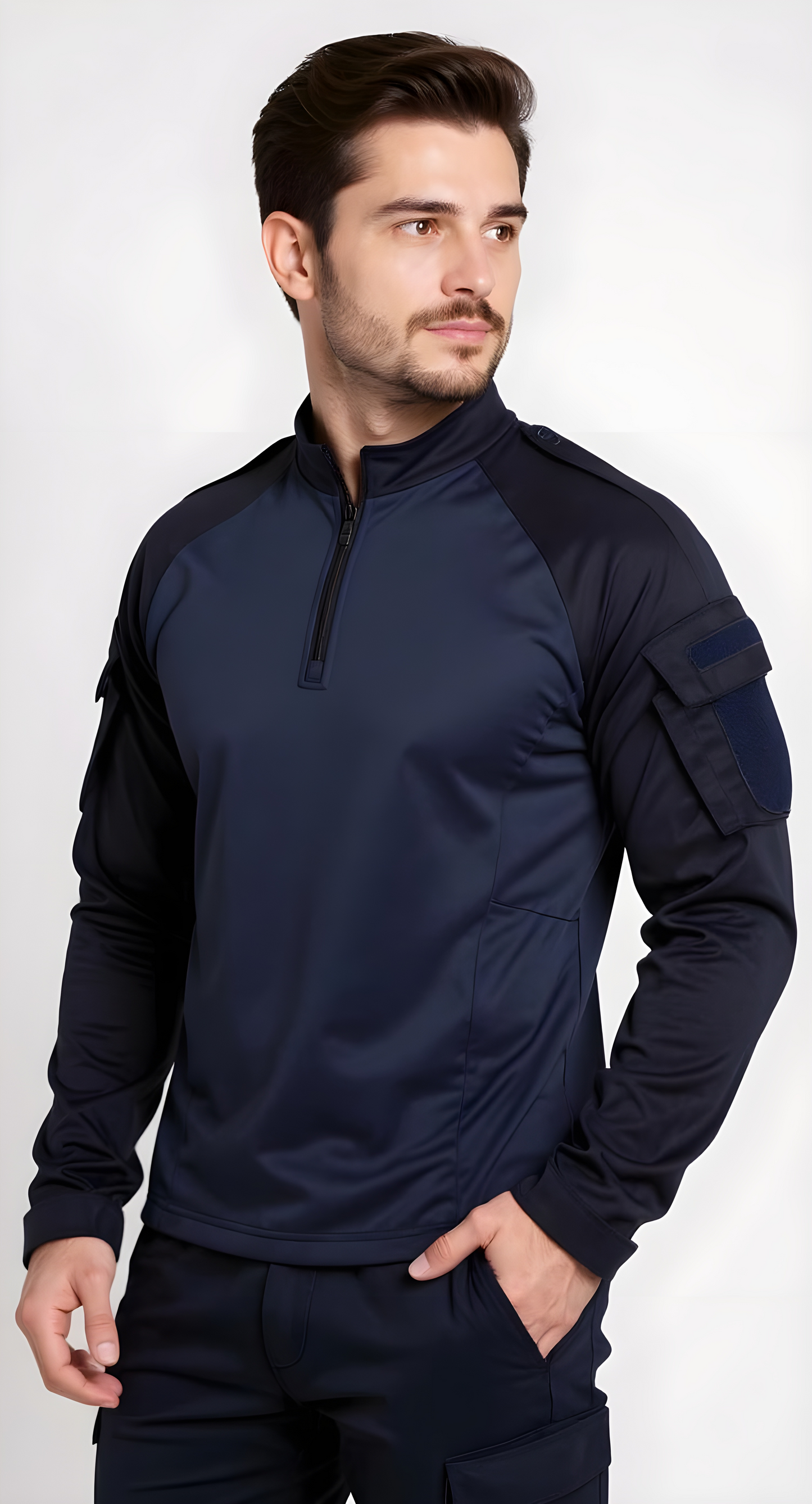 Tactical Combat Quarter-Zip Shirt