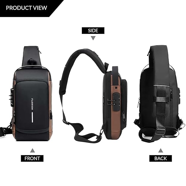 Anti Theft Fashion Crossbody Bag