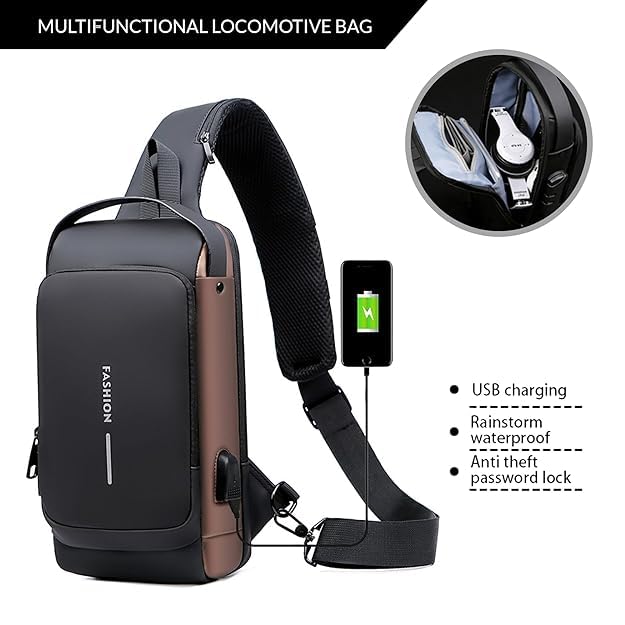 Anti Theft Fashion Crossbody Bag