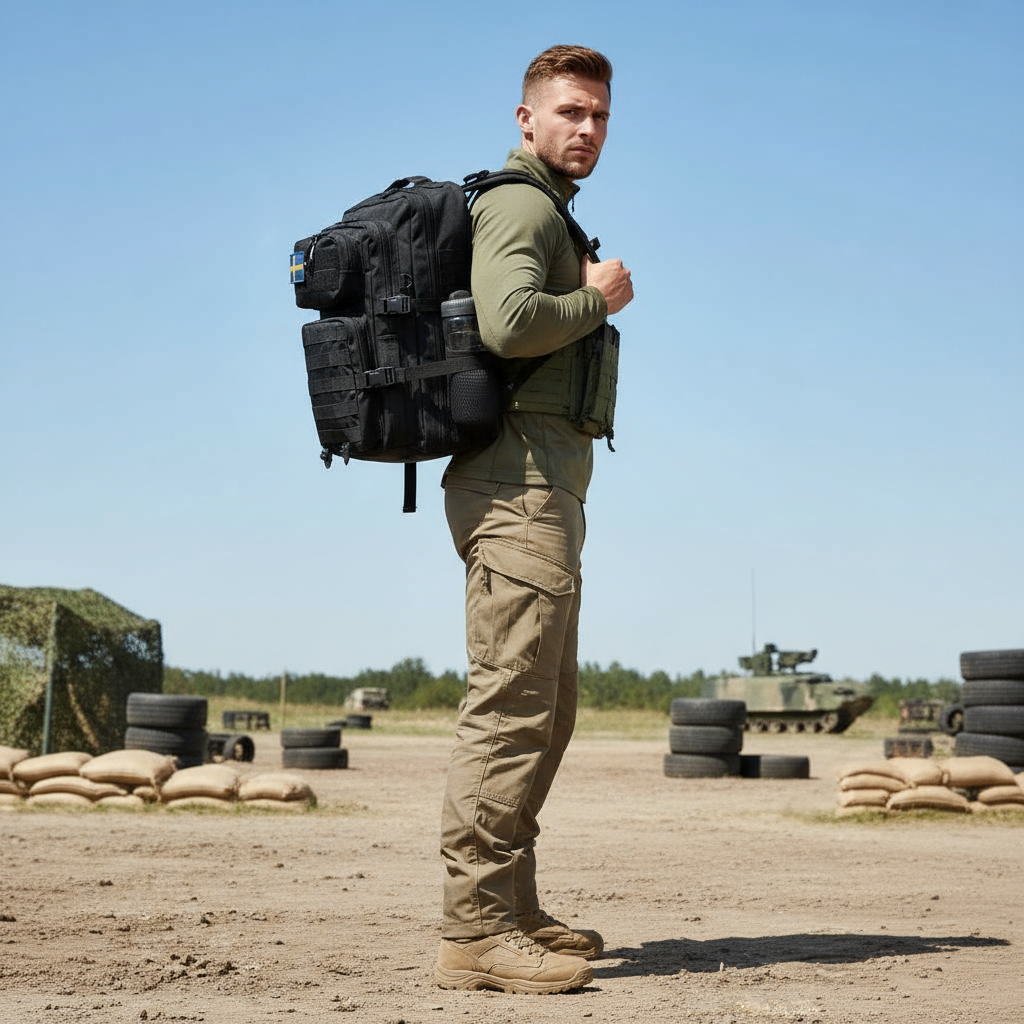 Swedish defender tactical backpack
