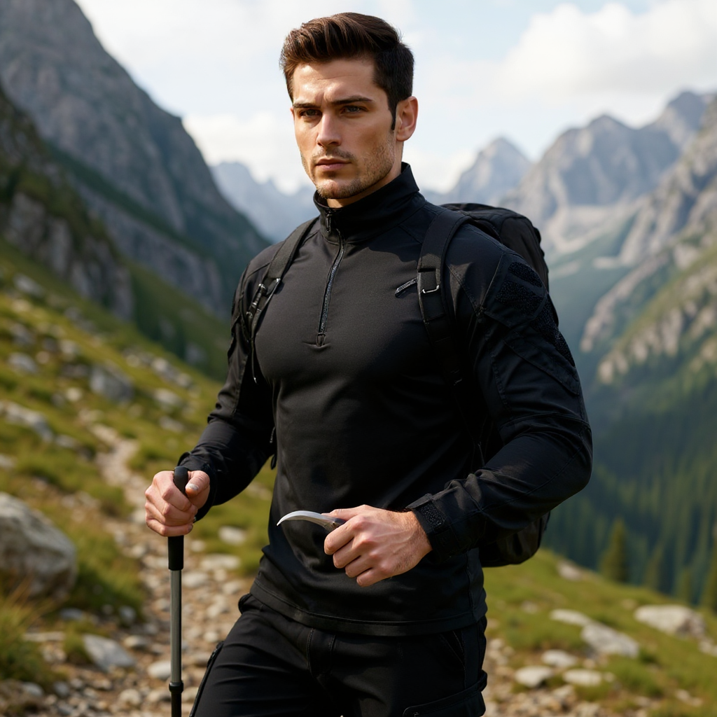 Tactical Combat Quarter-Zip Shirt