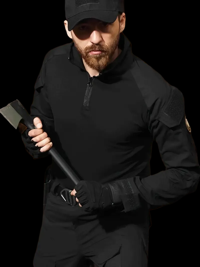 Tactical Combat Quarter-Zip Shirt