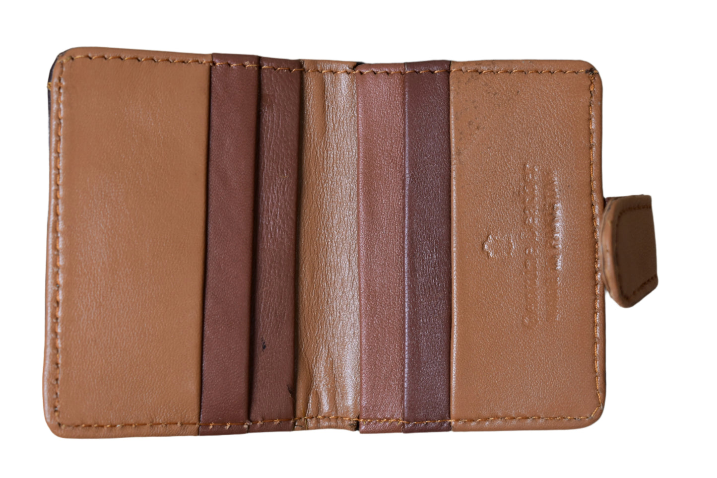 Omni leather card holder