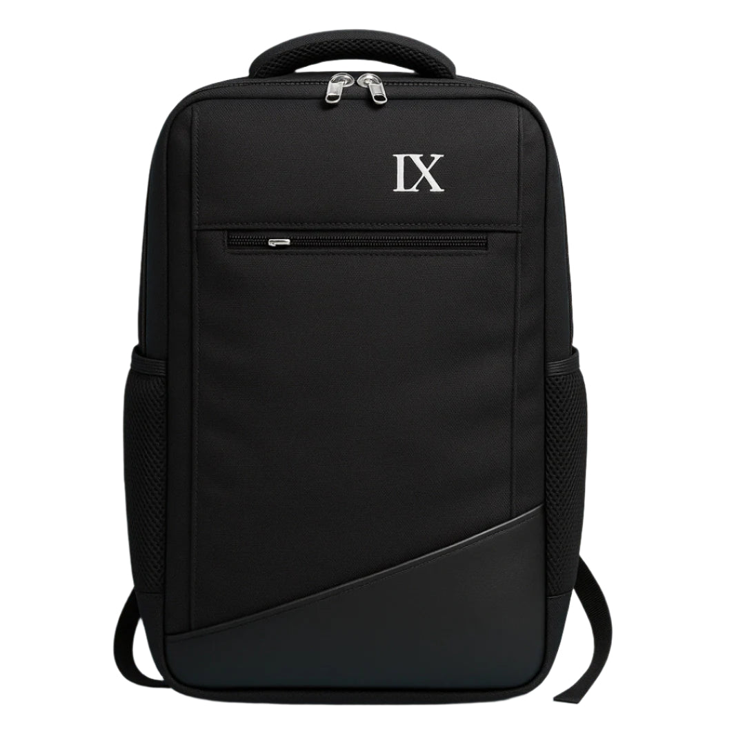 LX Carbon Black laptop Backpack
