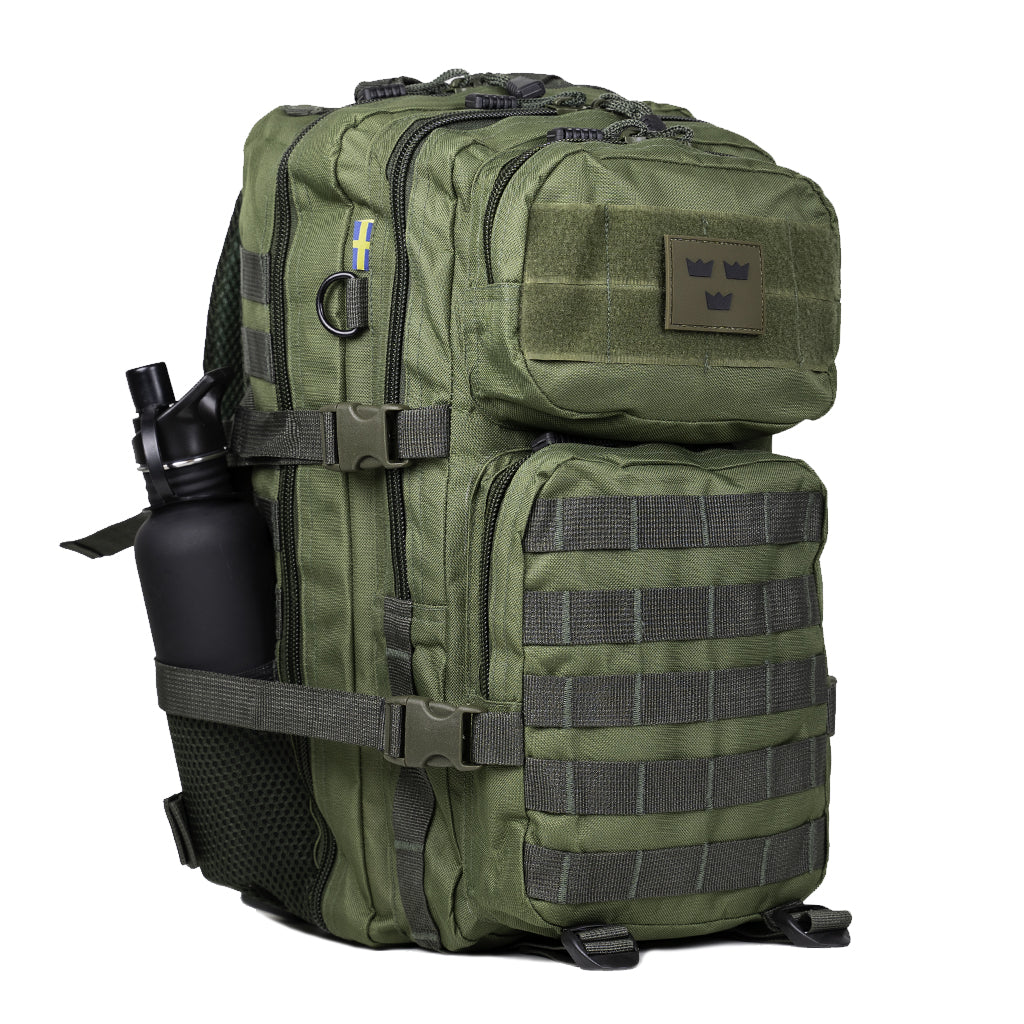 Army Assault Backpack Net pocket Green - 50L