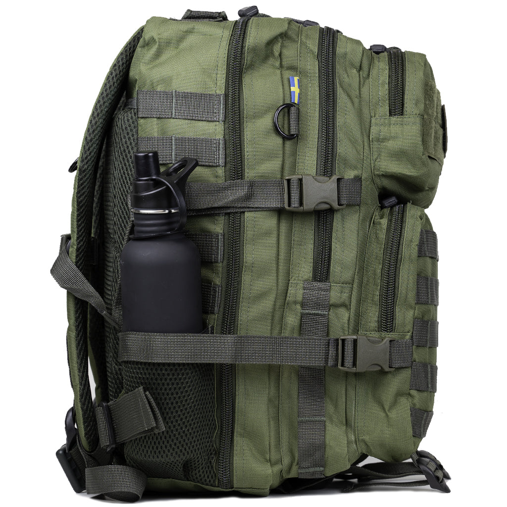 Army Assault Backpack Net pocket Green - 50L