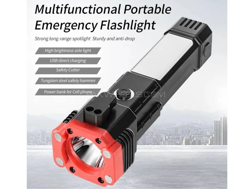 Multifunctional 4 in 1 powerful torch