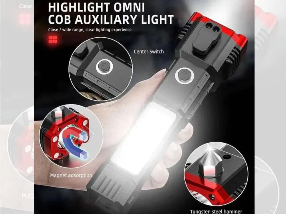 Multifunctional 4 in 1 powerful torch
