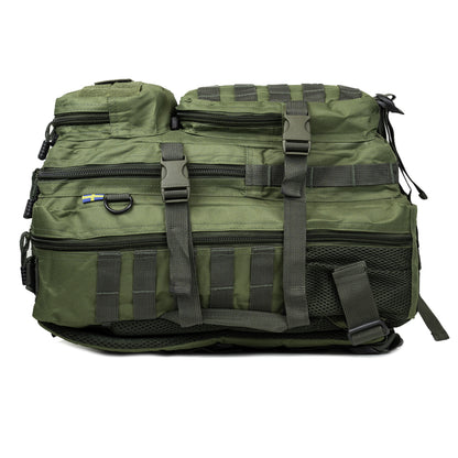 Army Assault Backpack Net pocket Green - 50L