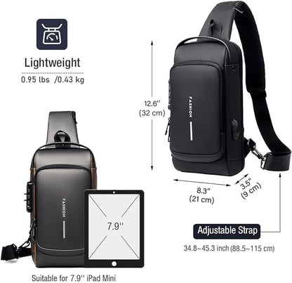 Anti Theft Fashion Crossbody Bag