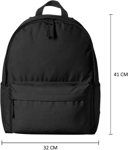 MJM Classic students Backpack - Black