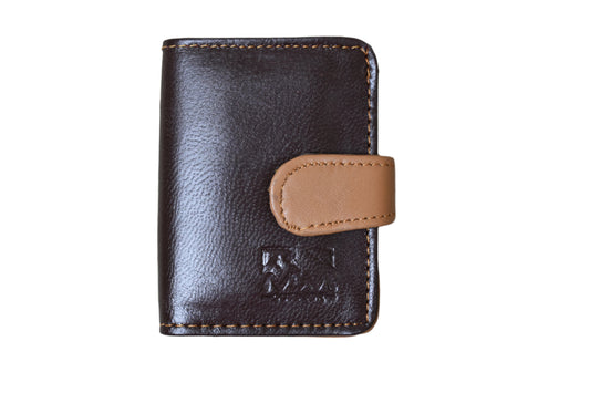 Omni leather card holder