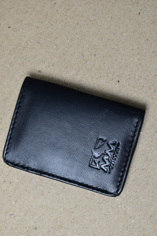 MJM GENIUINE LEATHER BLACK CARD HOLDERS