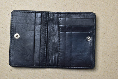 MJM GENIUINE LEATHER BLACK CARD HOLDERS