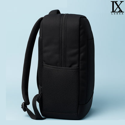 LX Carbon Black laptop Backpack