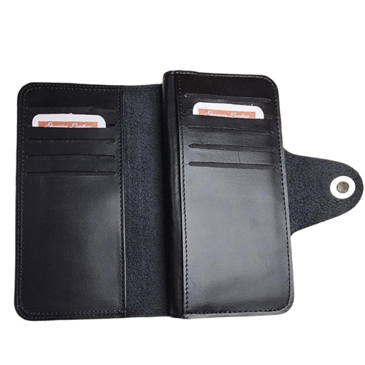 MJM GENUINE LEATHER LONG WALLETS