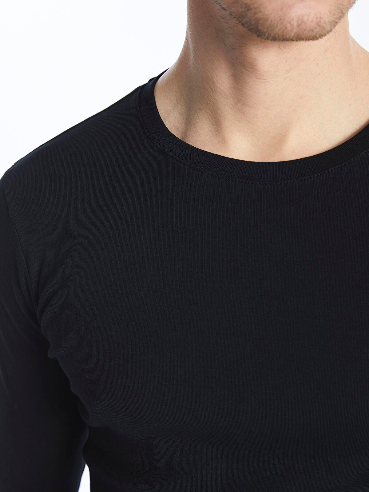 Basic Plain Full Sleeve 100% Cotton Black Shirt
