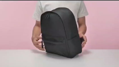 MJM Classic students Backpack - Black
