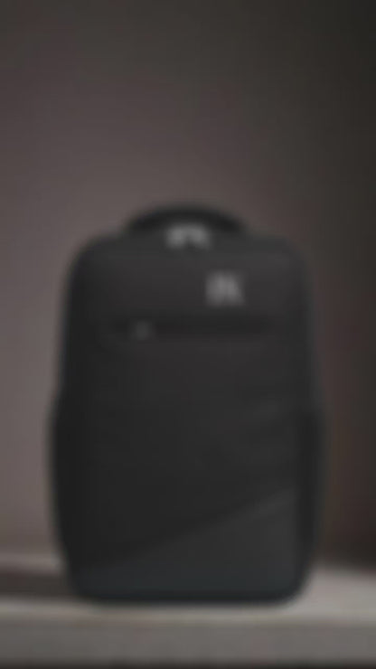 LX Carbon Black laptop Backpack