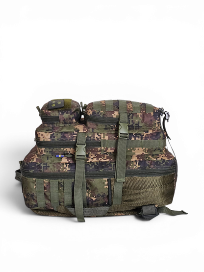 Camouflag 45 liter tactical backpack