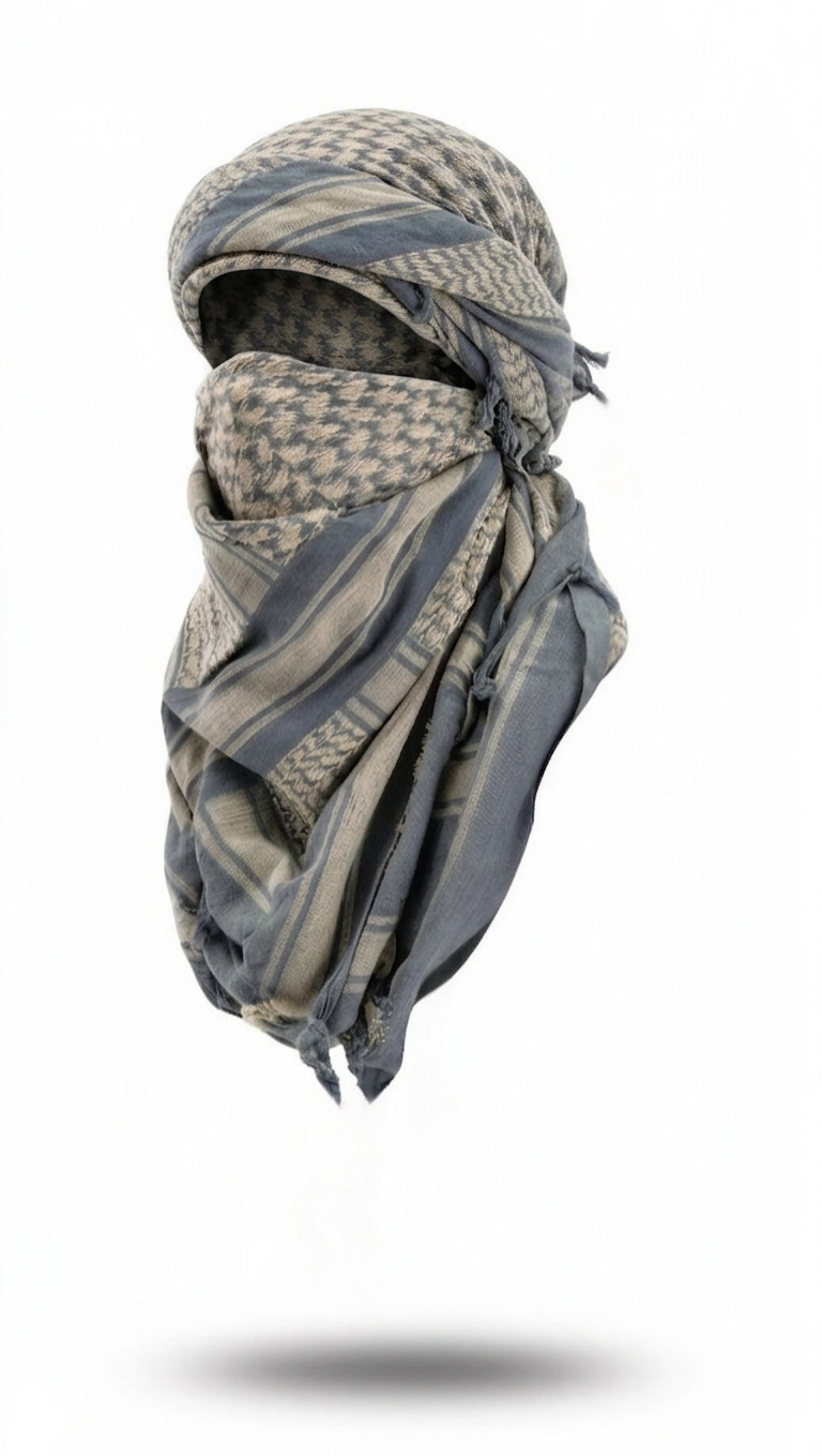 Airborne shemagh 100%cotton