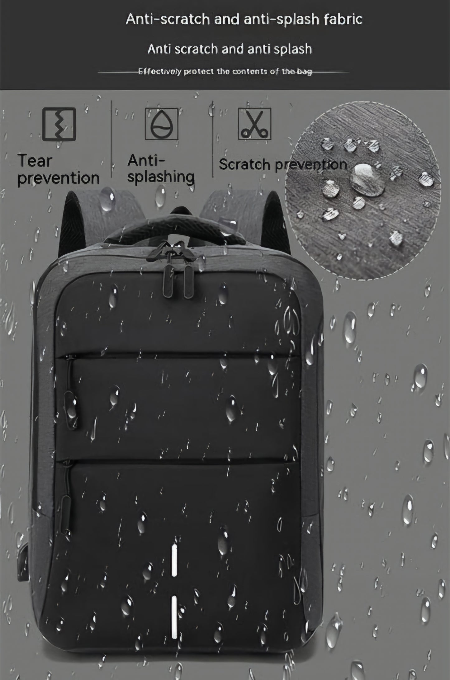 Executive laptop backpack