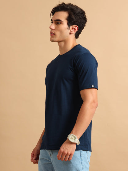 Basic plain t shirts navy