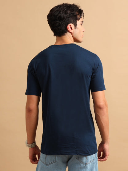Basic plain t shirts navy