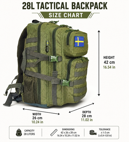 28L defender Tactical Military Backpack