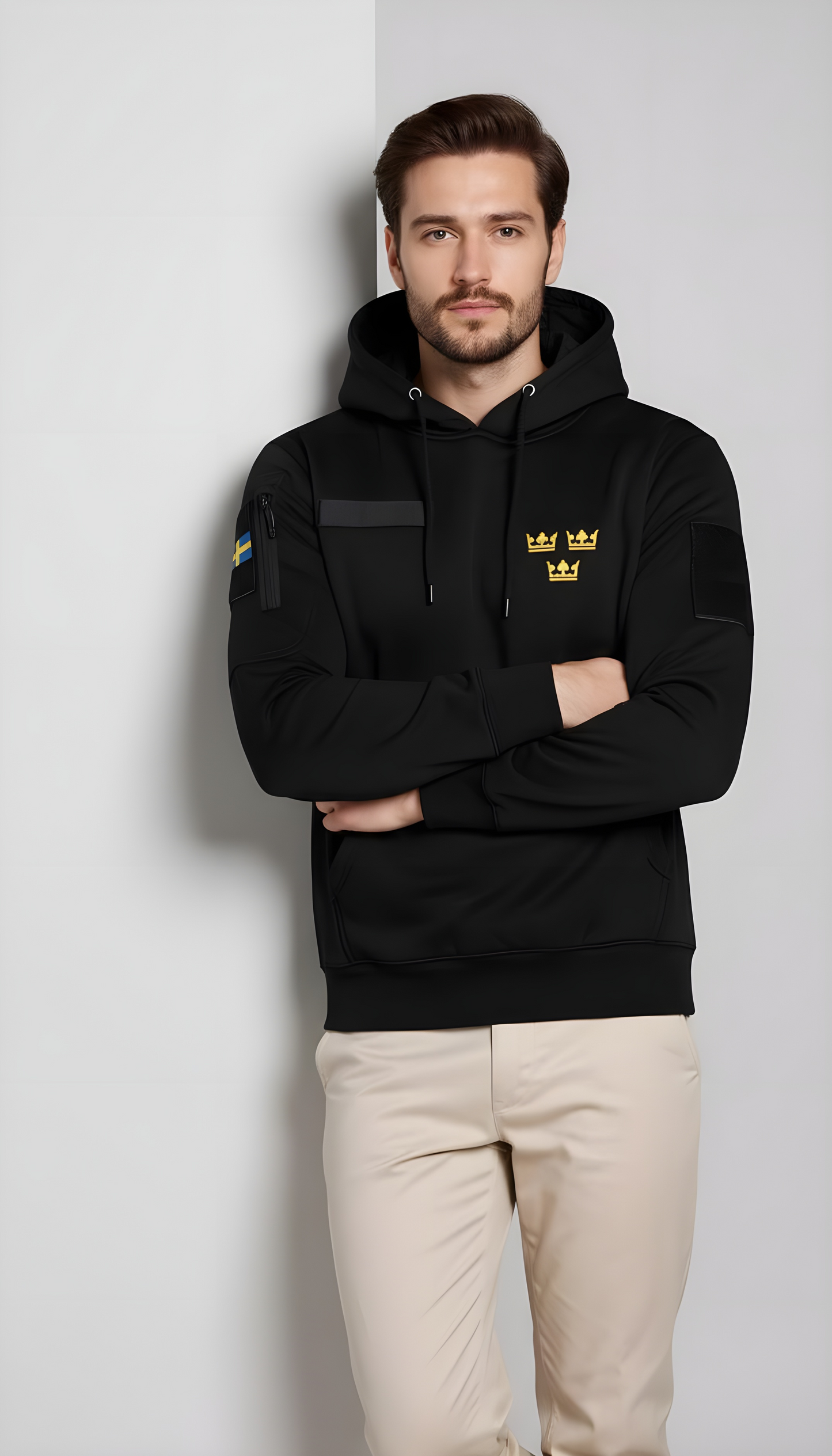 MJM LSF TACTICAL PULLOVER Black