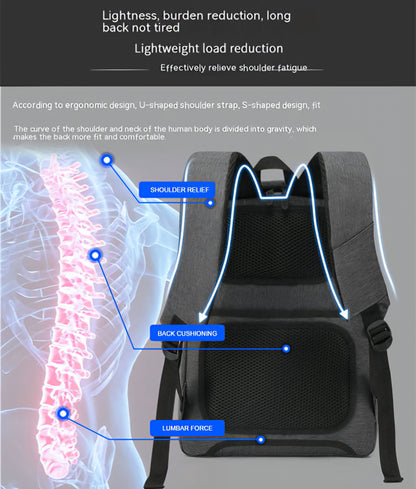 Executive laptop backpack