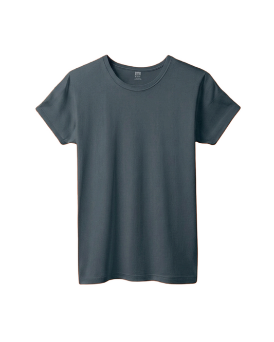Basic plain cotton t shirt
