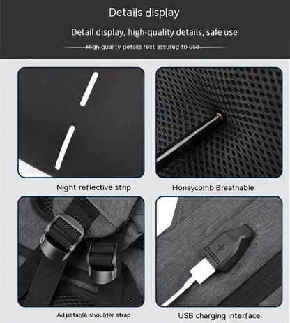 Executive laptop backpack