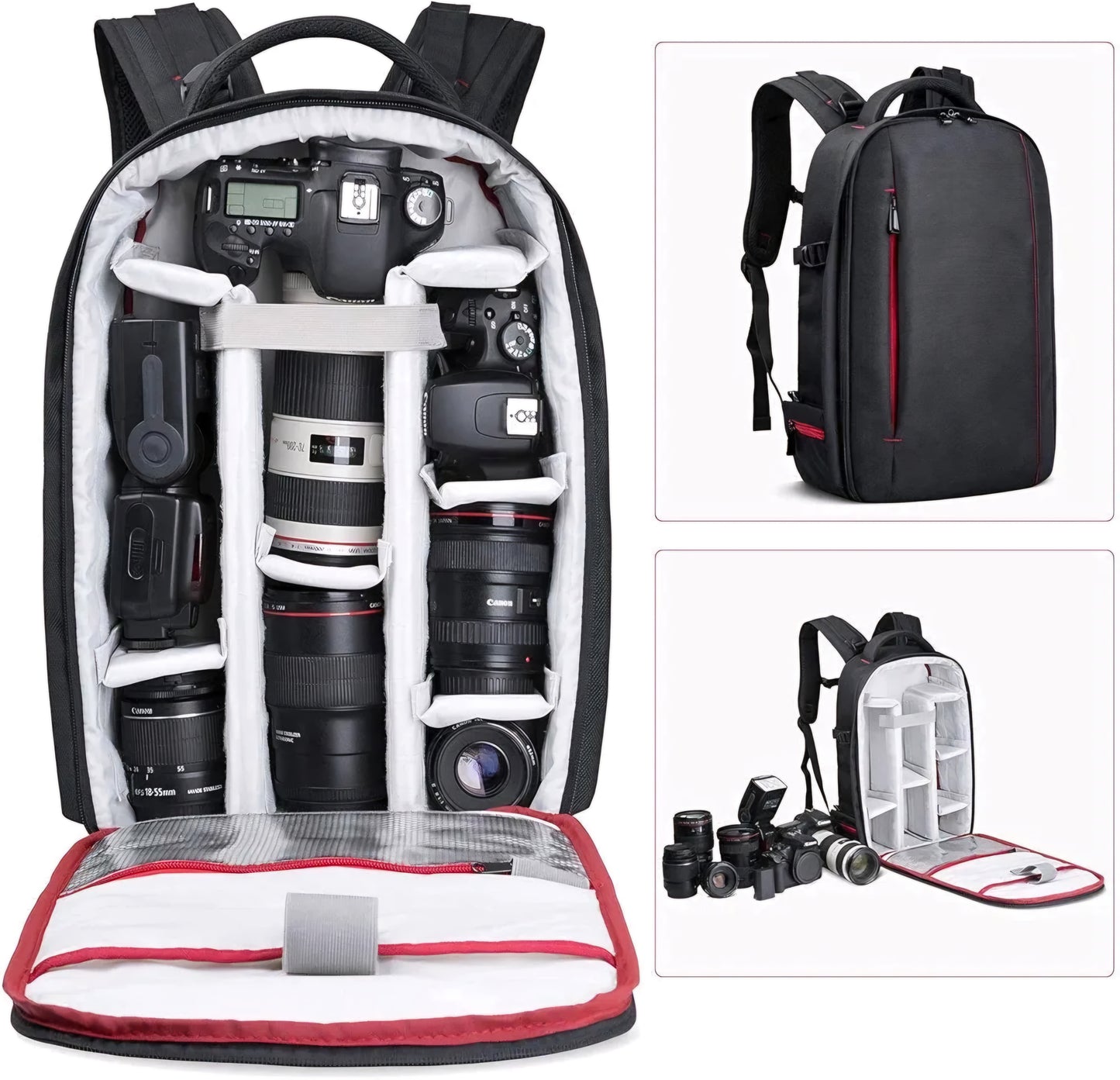 DsLR professional camera backpack