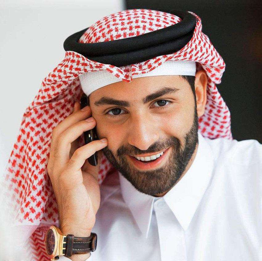 KSA Arabic scarf 100% cotton