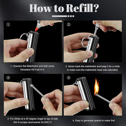 Permanent fire starter