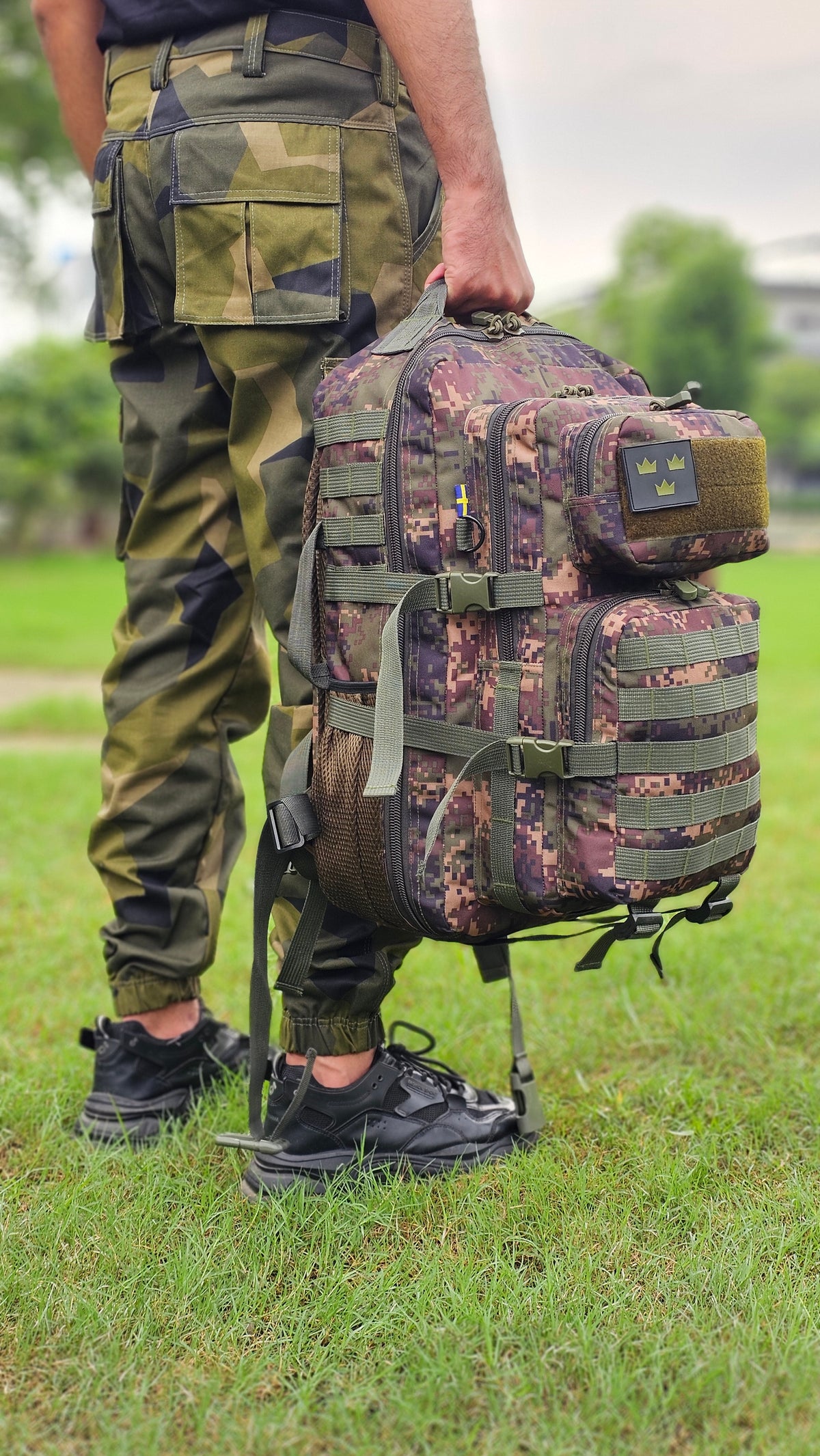 Camouflag 45 liter tactical backpack