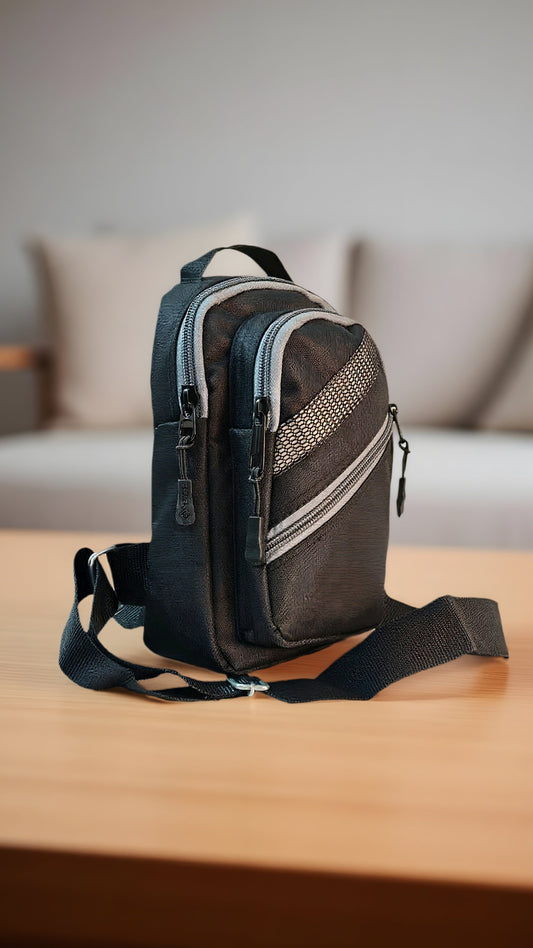 Lightweight compact sling bag