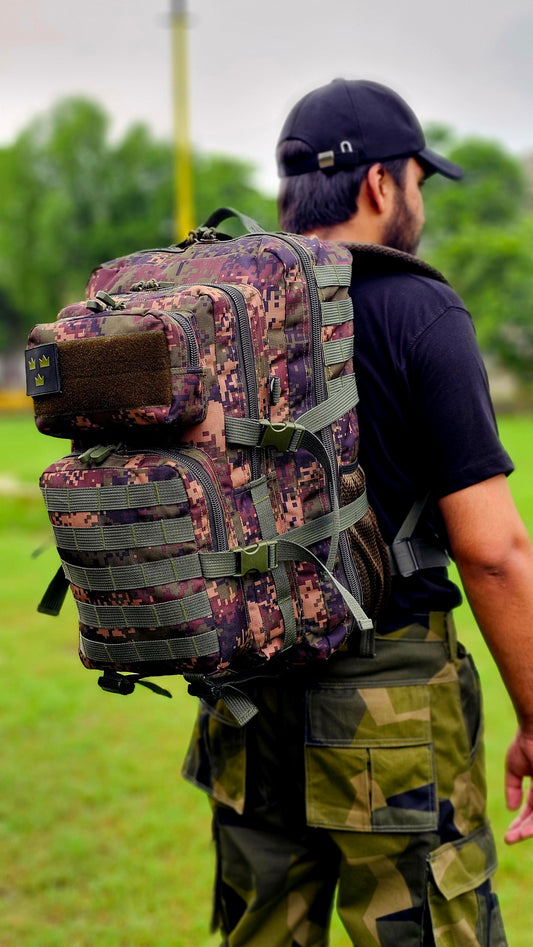Camouflag 45 liter tactical backpack