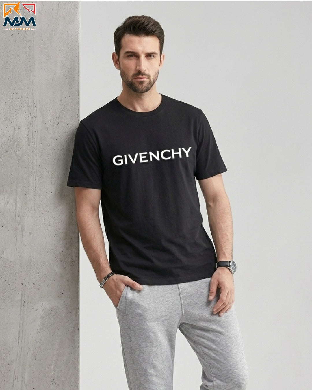 Givenchy 100% cotton t-shirt black