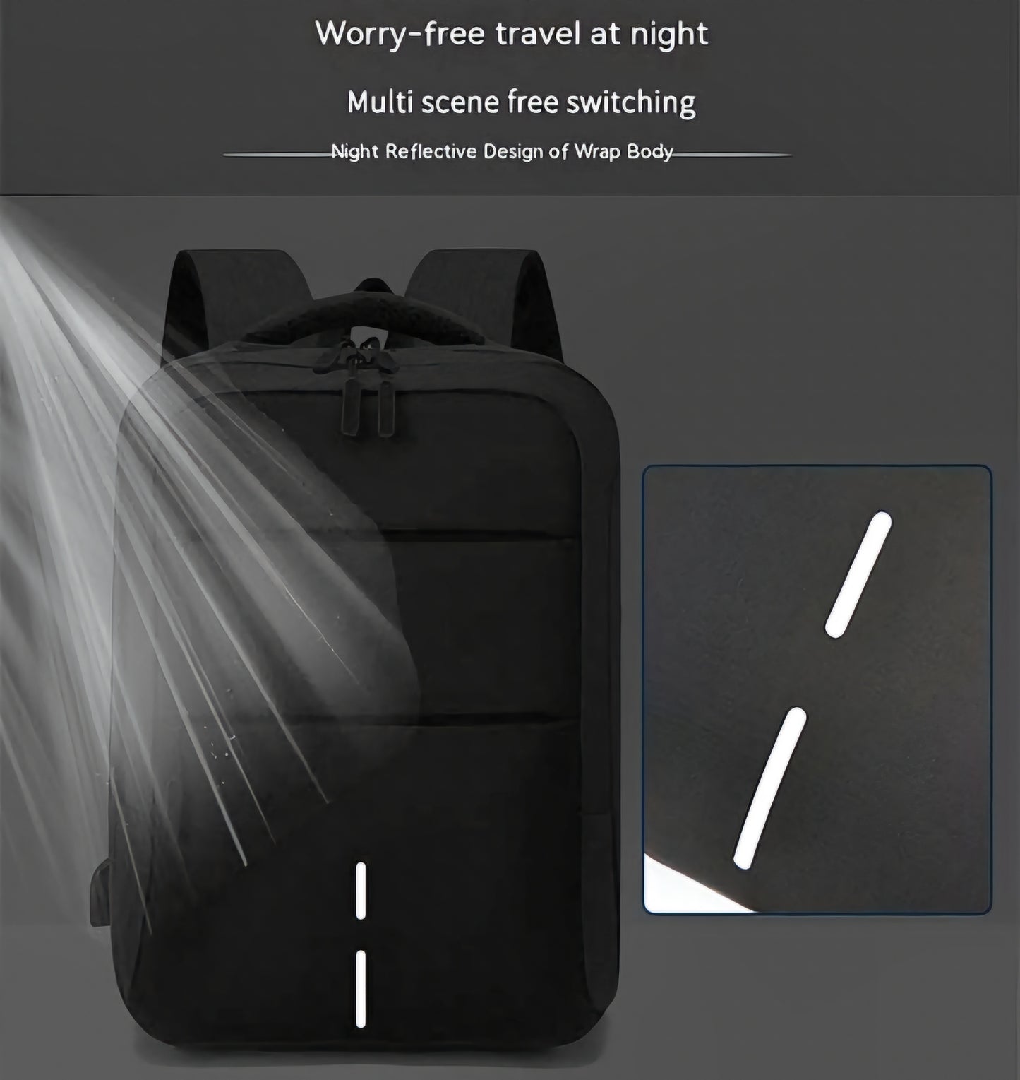 Executive laptop backpack