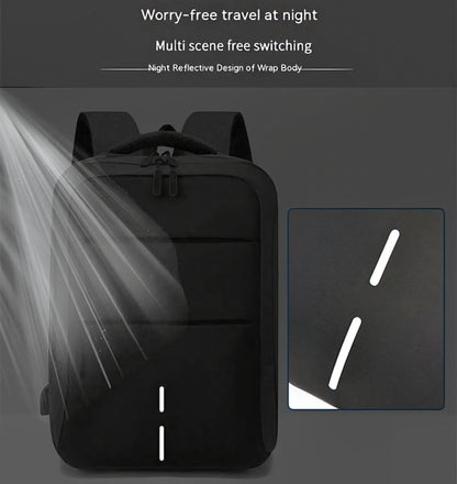 Executive laptop backpack
